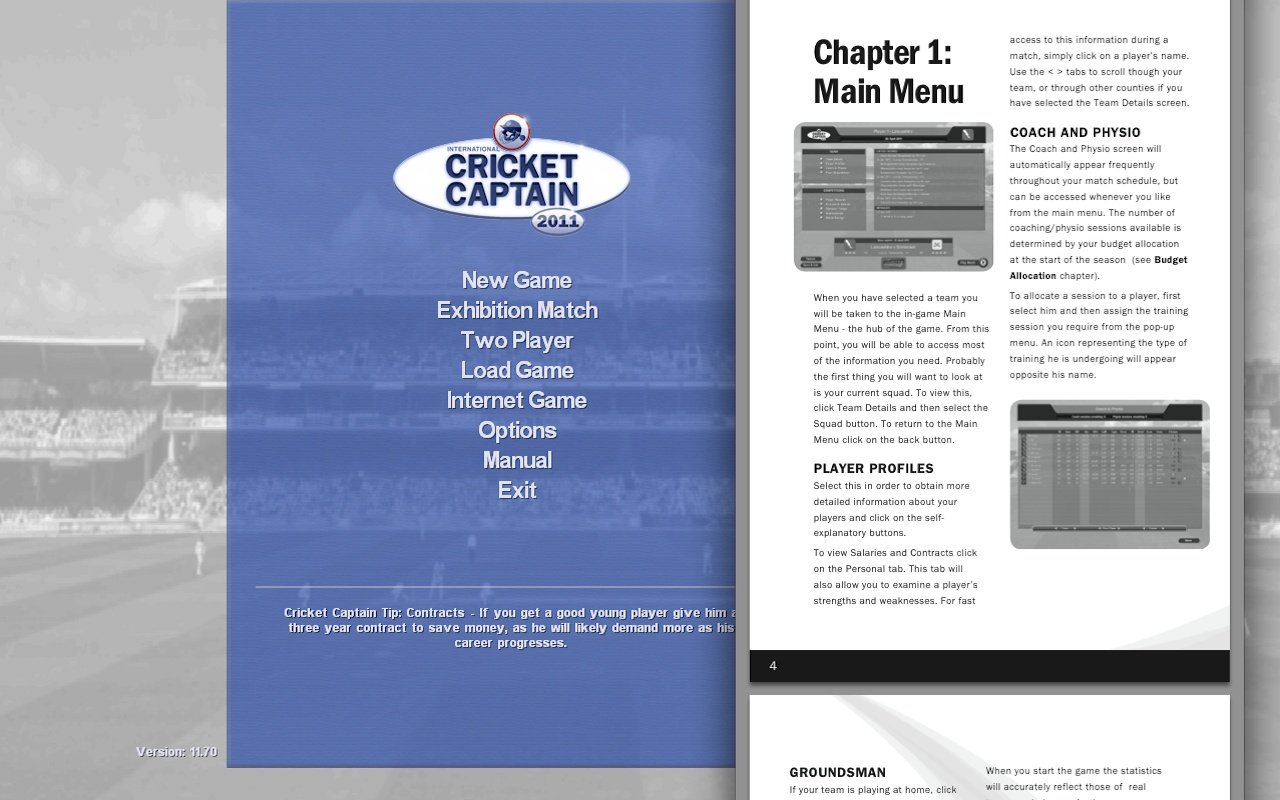 International Cricket Captain 2011 — скриншот 3
