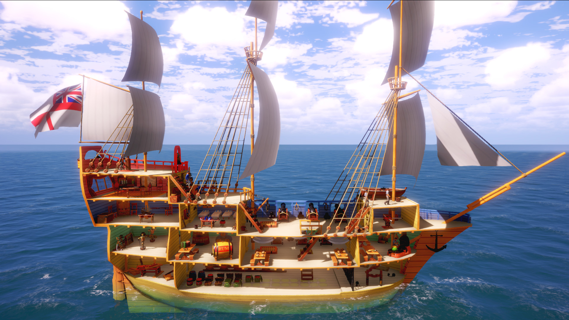 Her Majesty's Ship — скриншот 1