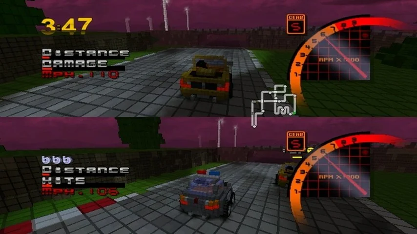 3D Pixel Racing - кадр 3
