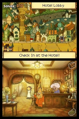 Professor Layton and the Unwound Future — скриншот 5