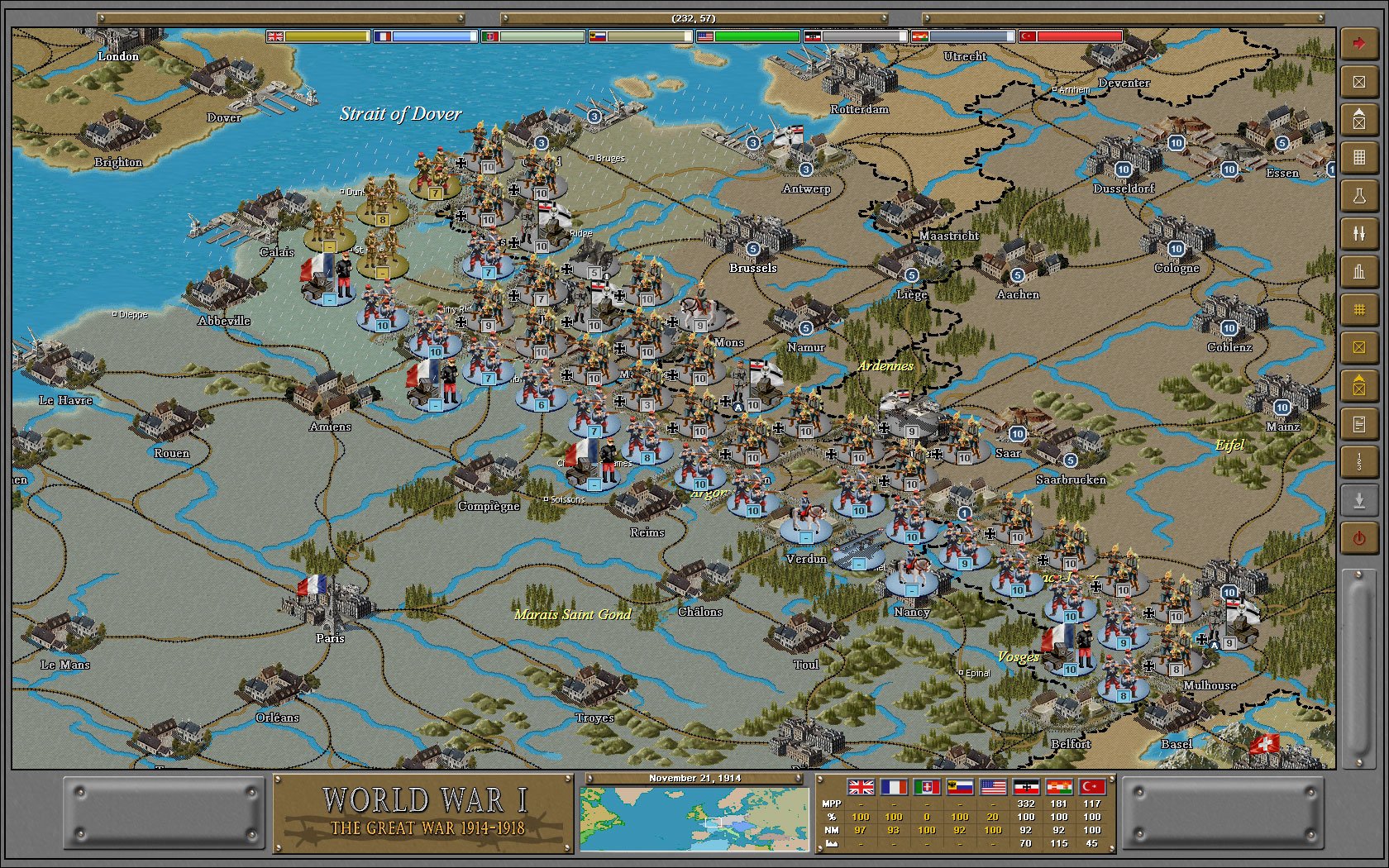 Strategic Command World War I: The Great War 1914-1918 — скриншот 6