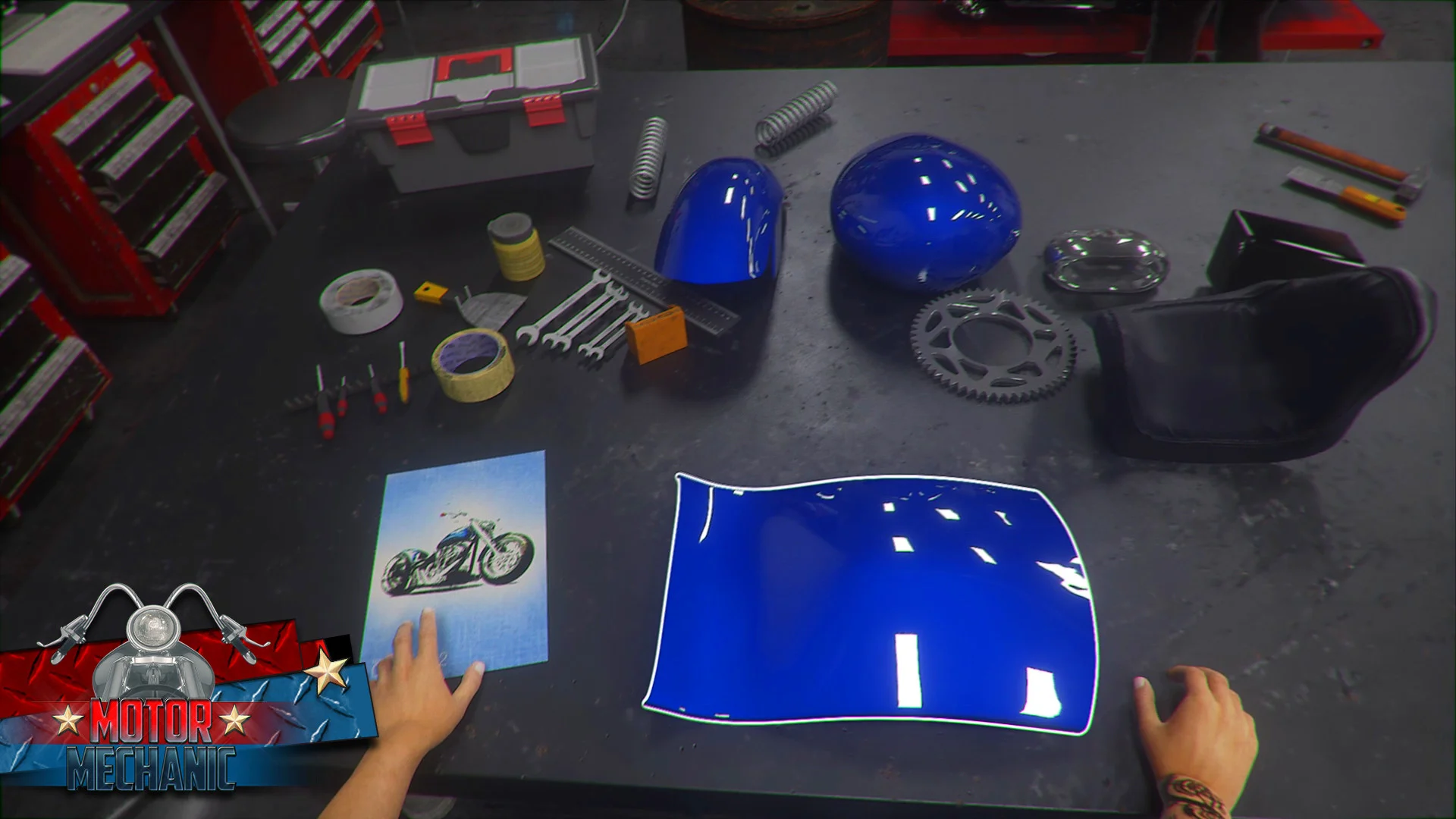 Motorcycle Mechanic Simulator 2021 - кадр 11