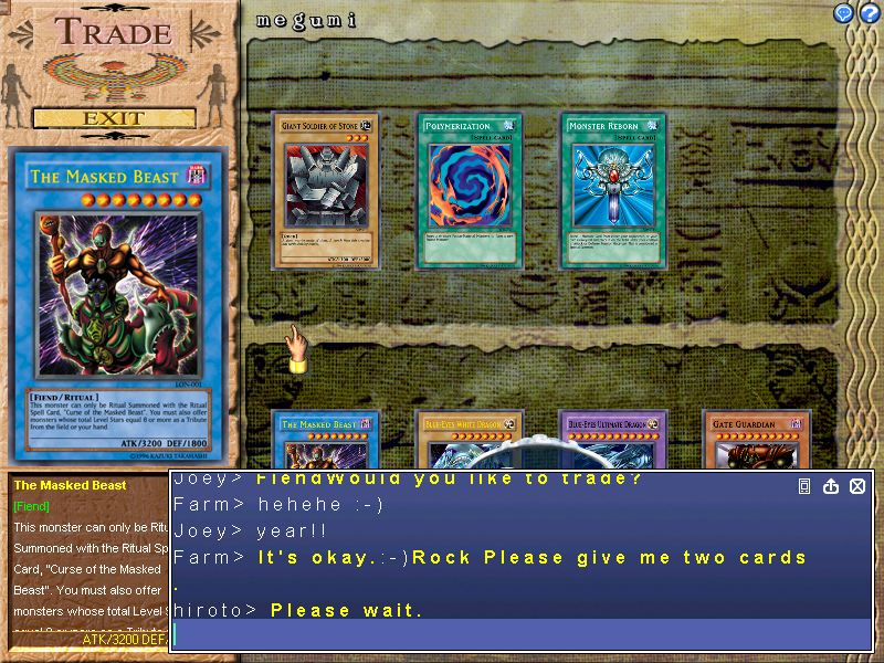 Yu-Gi-Oh! Online — скриншот 1