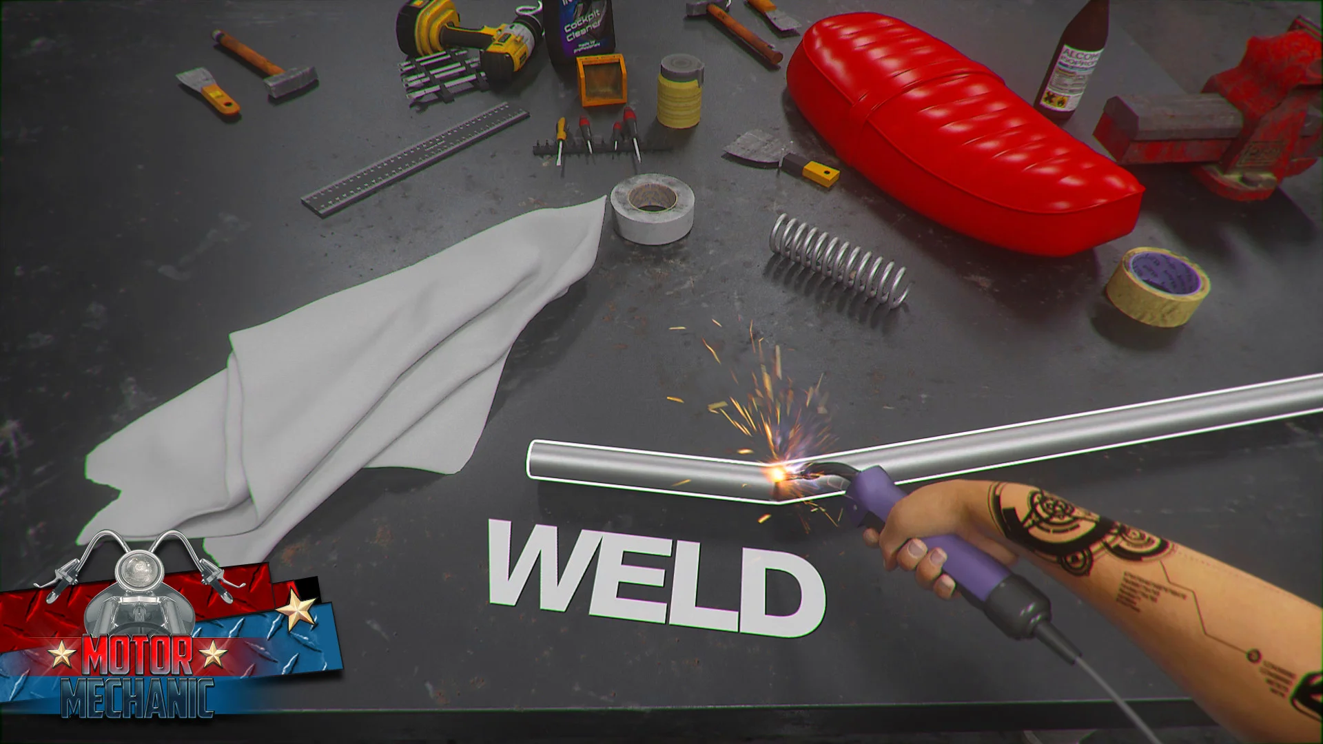 Motorcycle Mechanic Simulator 2021 - кадр 3