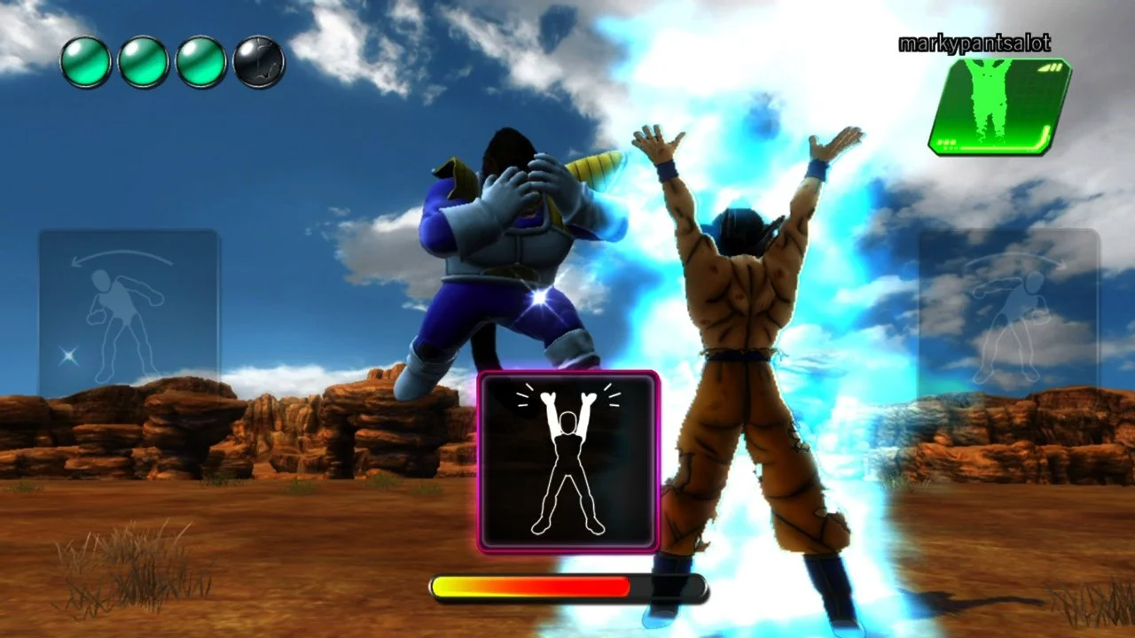 Dragon Ball Z for Kinect - кадр 6