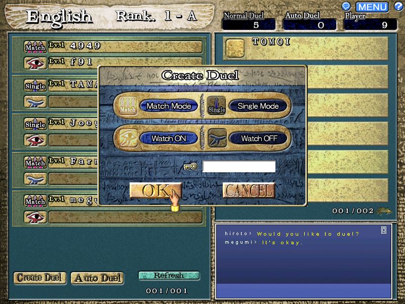 Yu-Gi-Oh! Online — скриншот 4