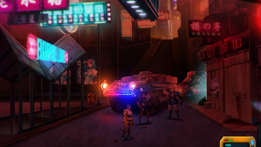 Sense: A Cyberpunk Story — скриншот 3