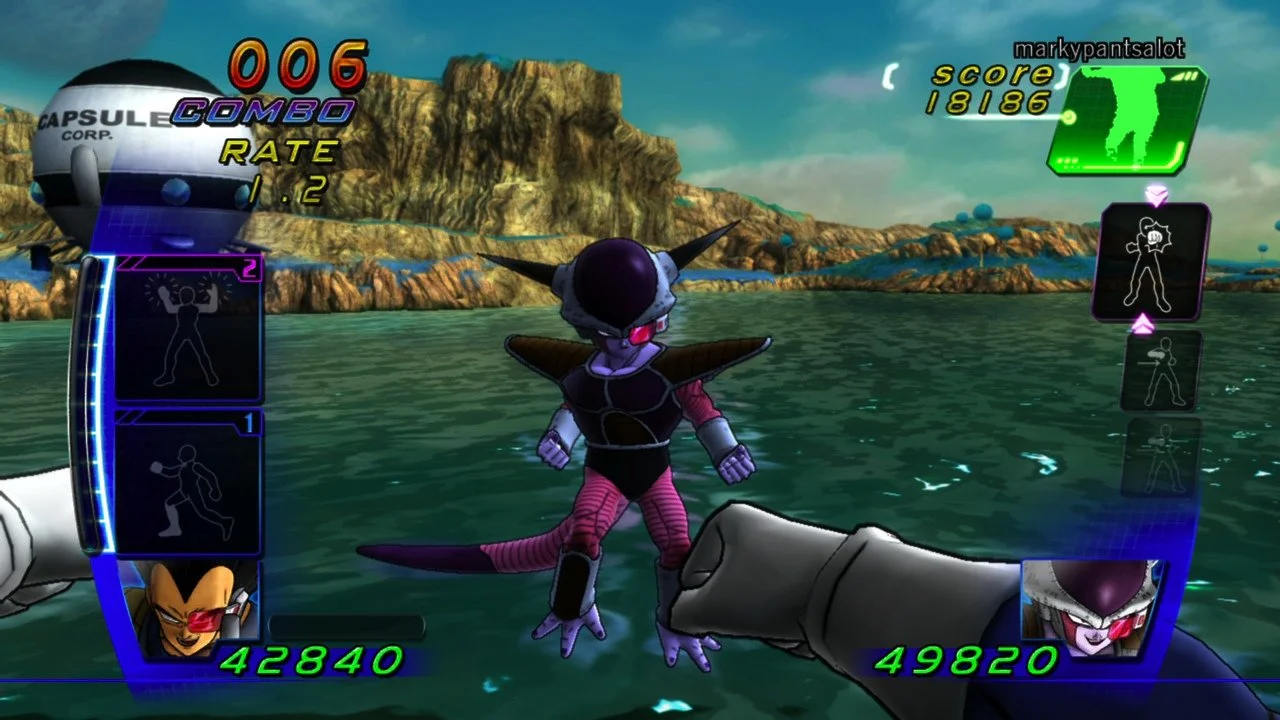 Dragon Ball Z for Kinect - кадр 17