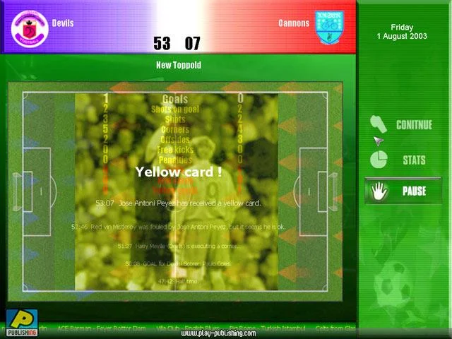 Super League Manager 2005 - кадр 2
