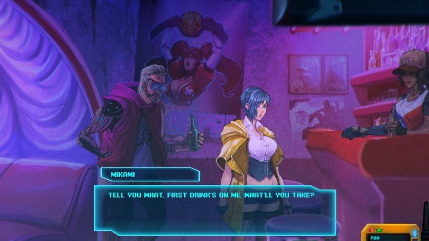 Sense: A Cyberpunk Story — скриншот 2