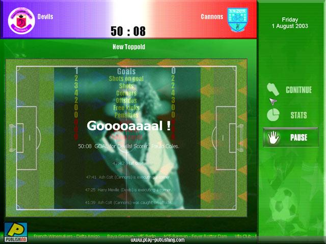 Super League Manager 2005 — скриншот 3