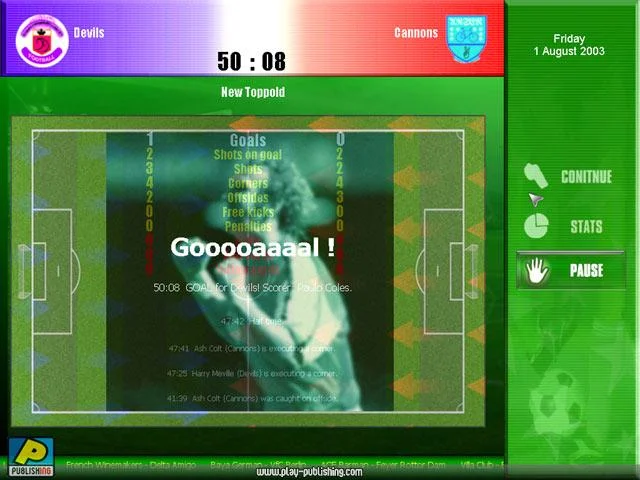 Super League Manager 2005 - кадр 3