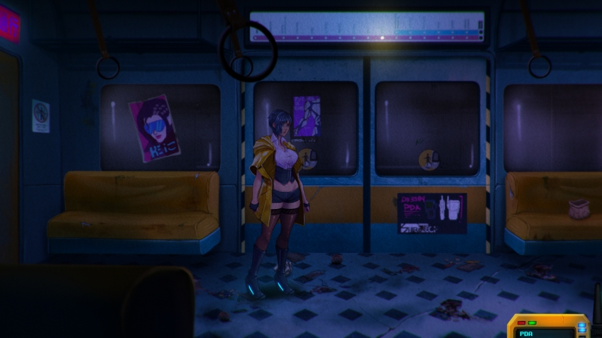 Sense: A Cyberpunk Story — скриншот 5