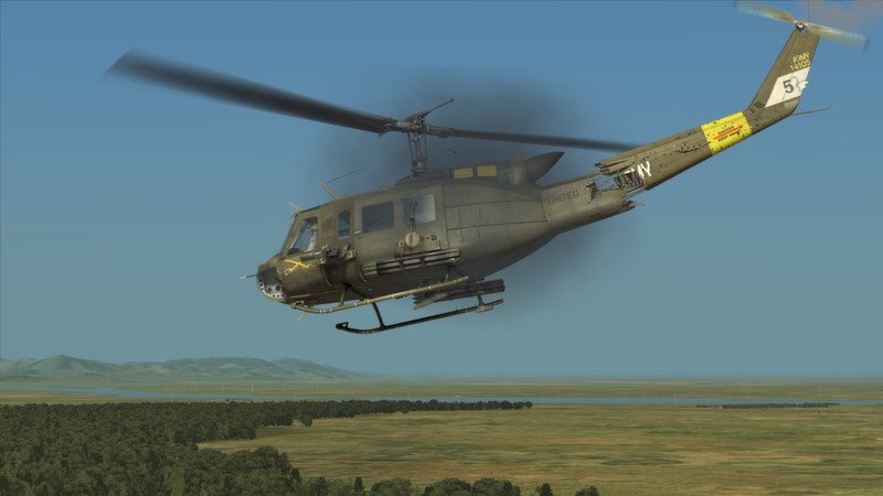 DCS: UH-1H Huey — скриншот 1