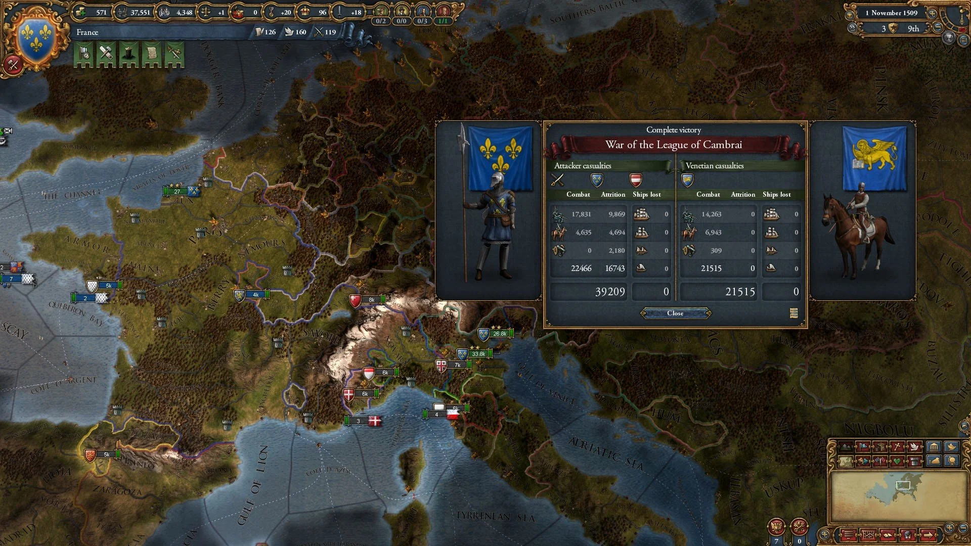 Europa Universalis IV: Rights of Man - кадр 1