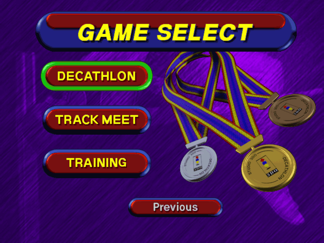 3DO Games: Decathlon - кадр 2