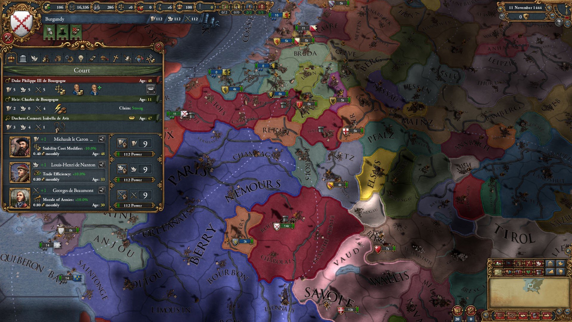 Europa Universalis IV: Rights of Man — скриншот 8