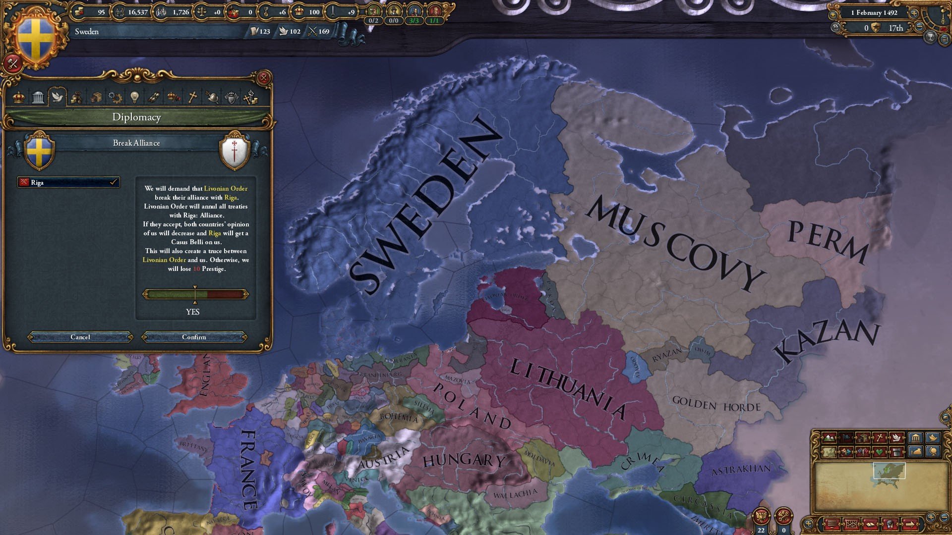 Europa Universalis IV: Rights of Man — скриншот 4