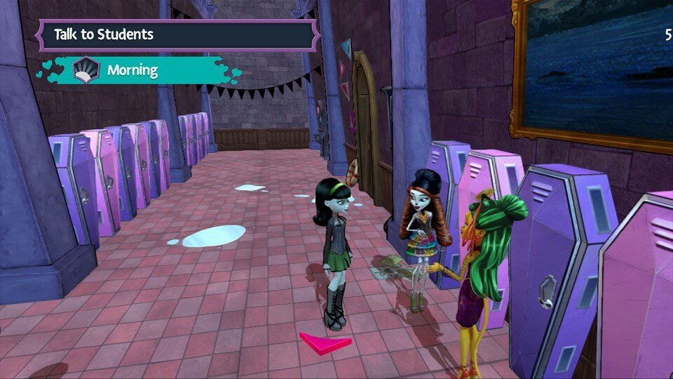 Monster High: New Ghoul in School — скриншот 4