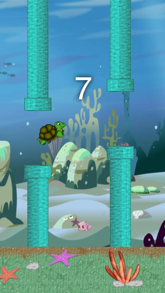 Flappy Turtle - The origins - кадр 1