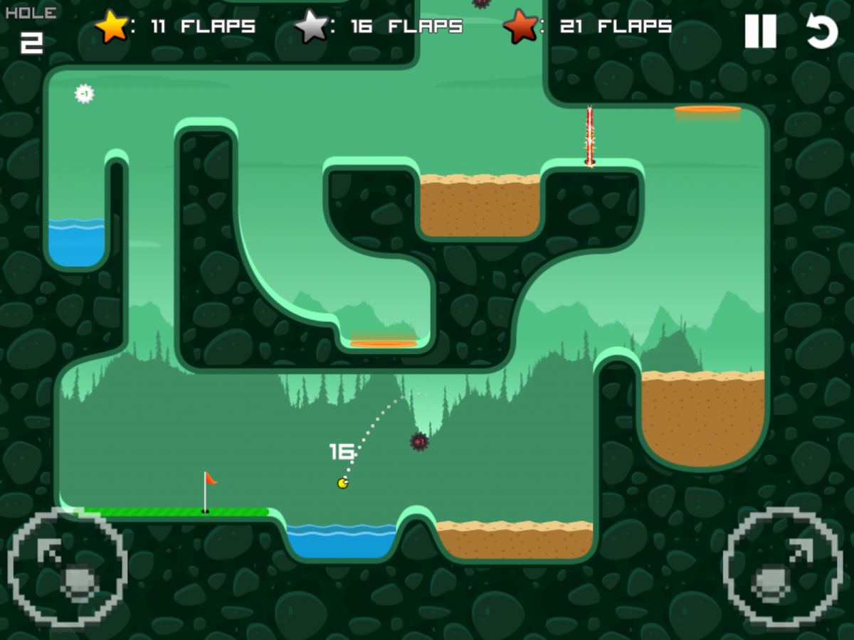 Flappy Golf — скриншот 5