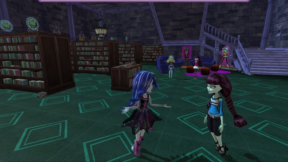 Monster High: New Ghoul in School — скриншот 8