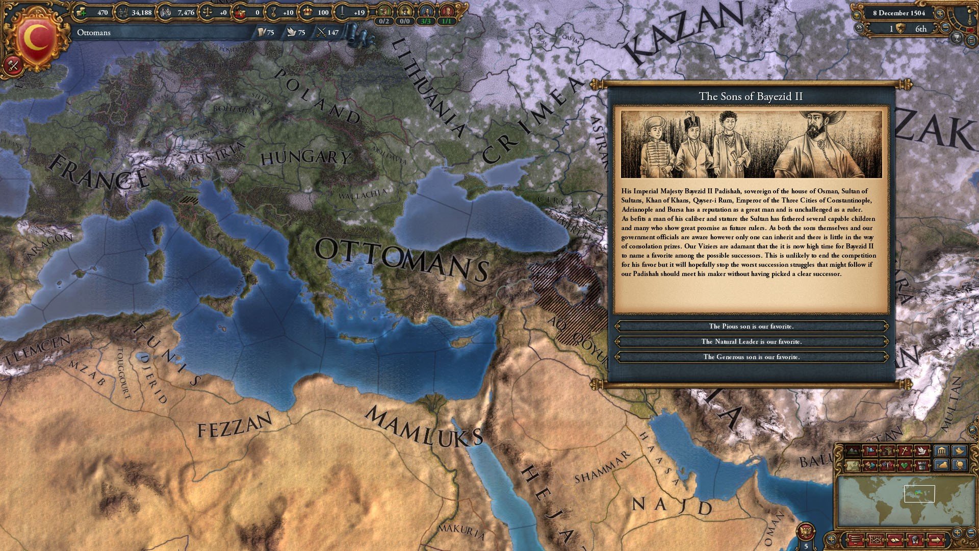 Europa Universalis IV: Rights of Man — скриншот 6