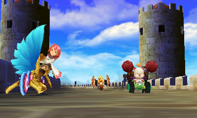 Chocobo Racing 3D — скриншот 4