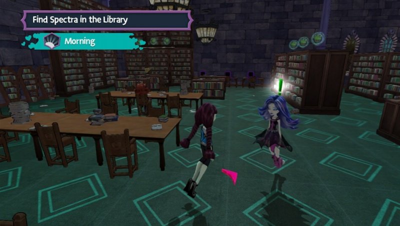 Monster High: New Ghoul in School — скриншот 1