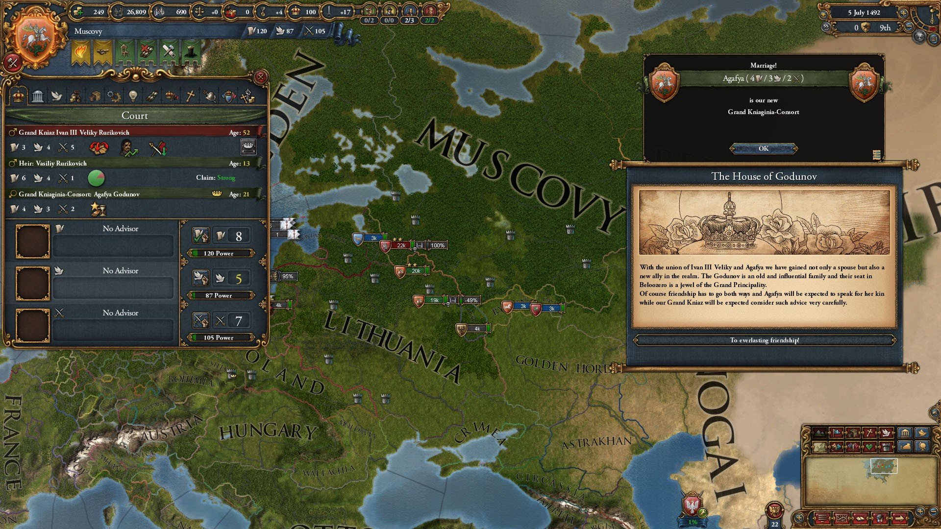 Europa Universalis IV: Rights of Man — скриншот 7
