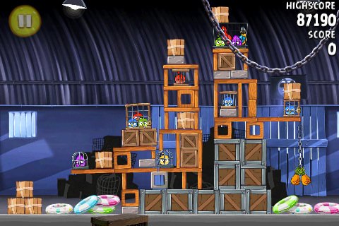 Angry Birds Rio — скриншот 1