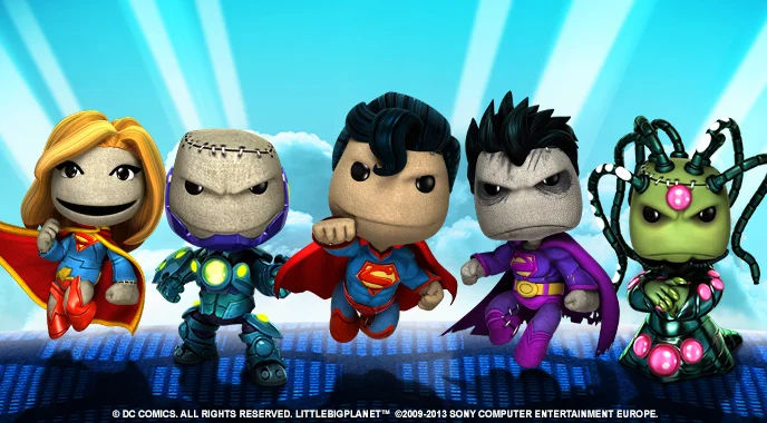 LittleBigPlanet 2: DC Comics Premium Level Pack - кадр 1