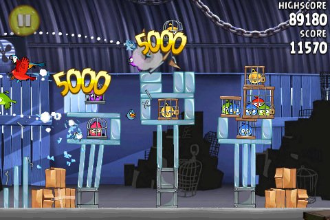 Angry Birds Rio — скриншот 4