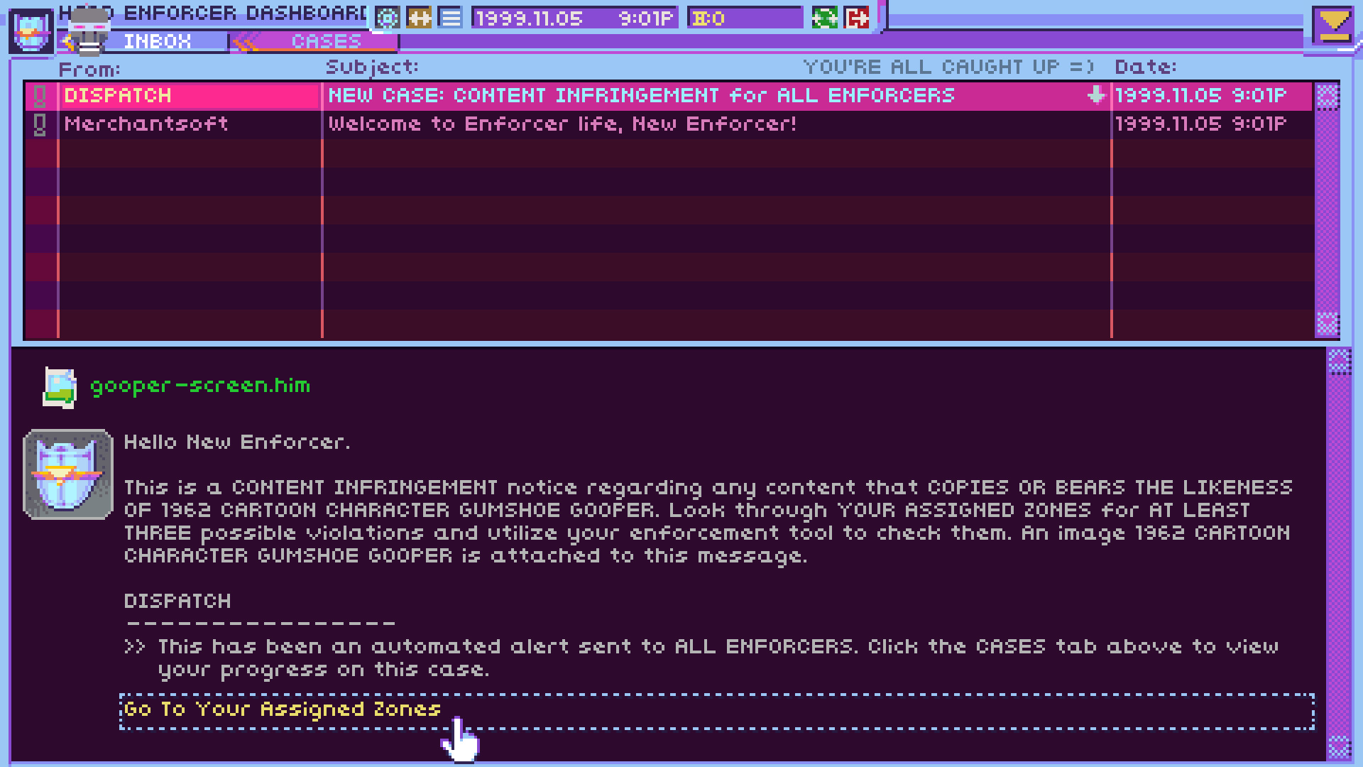 Hypnospace Outlaw — скриншот 3