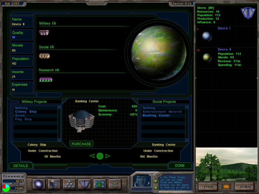 Galactic Civilizations (2003) — скриншот 4