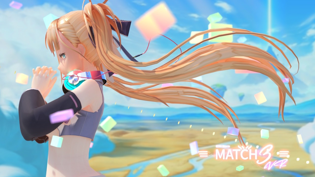 EDM Storm: Match 3 VR — скриншот 1