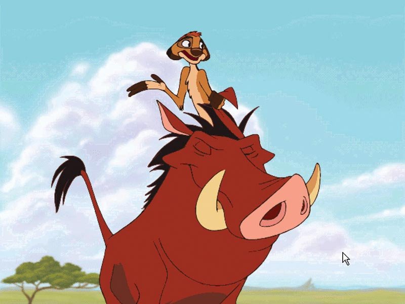 Disney's Active Play: The Lion King 2: Simba's Pride — скриншот 3