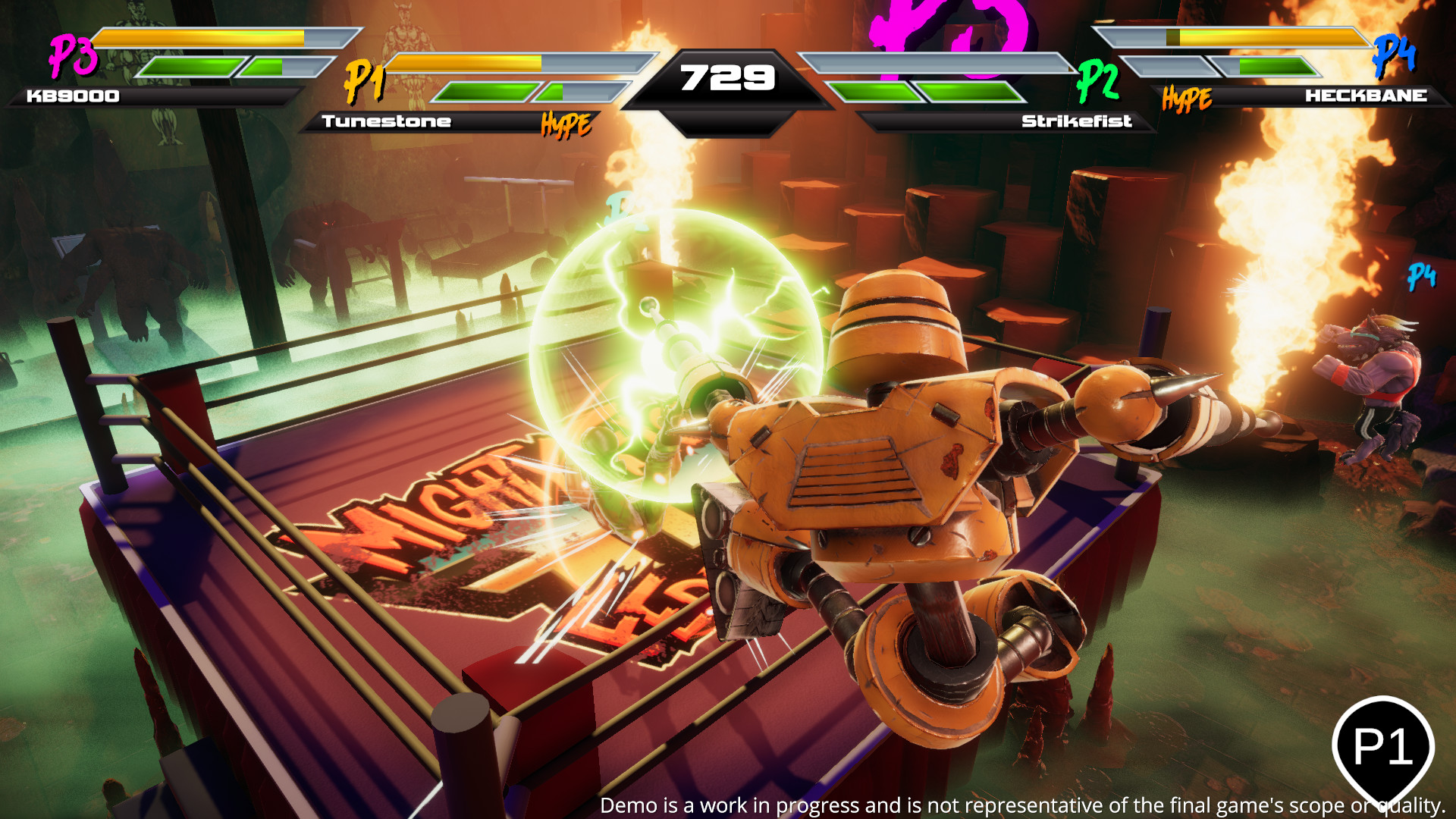 Mighty Fight Federation — скриншот 1