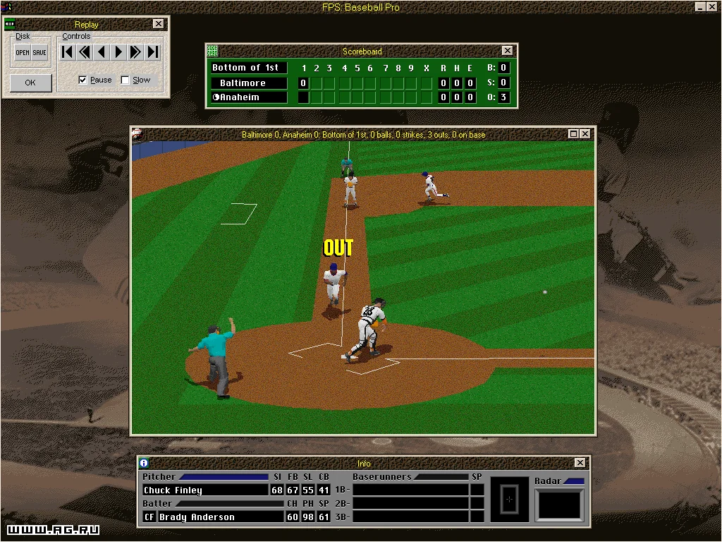 Front Page Sports: Baseball Pro '98 - кадр 11