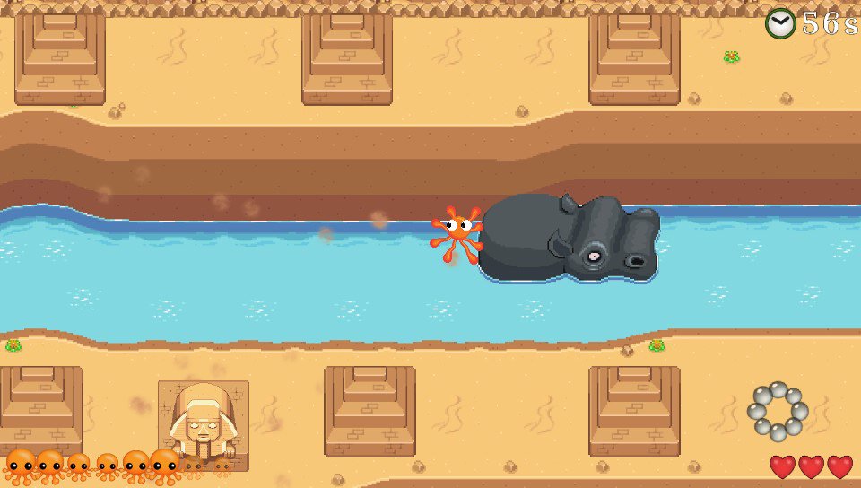 The HD Adventures of Rotating Octopus Character — скриншот 4