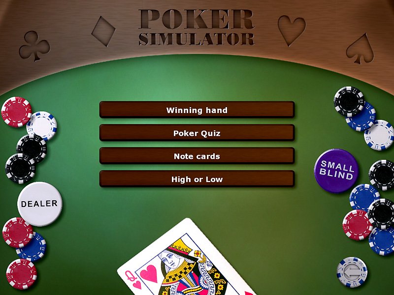 Poker Simulator — скриншот 3
