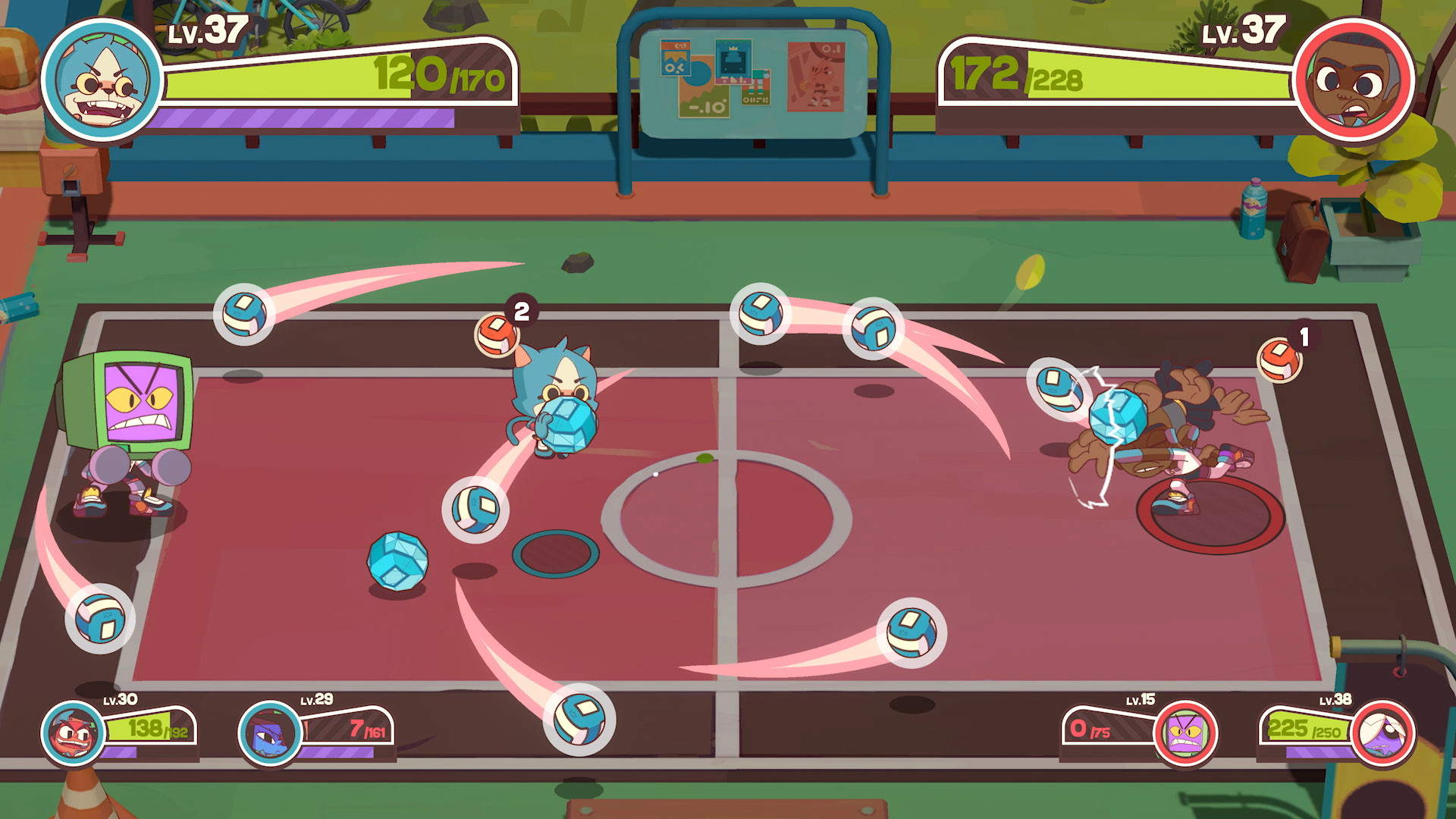Dodgeball Academia — скриншот 3