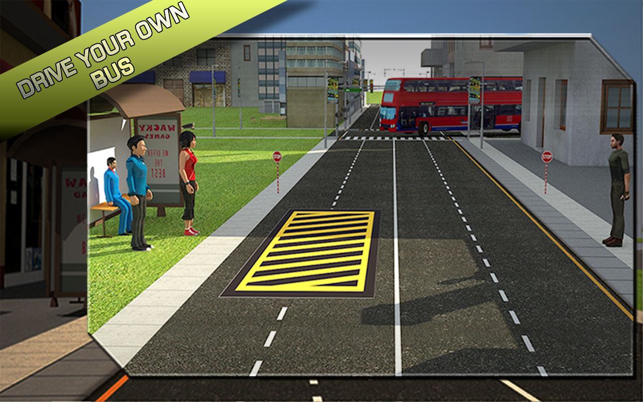 Bus Driver 3D Simulator — скриншот 3