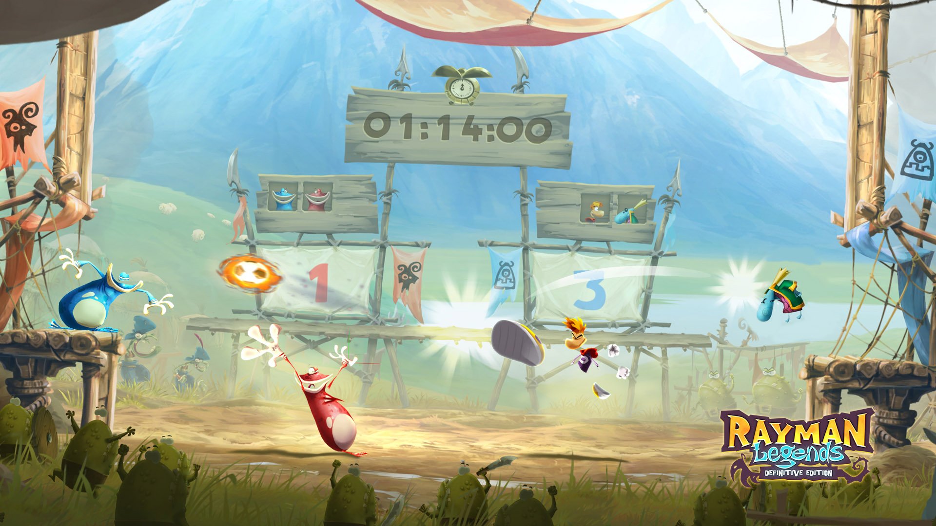 Rayman Legends: Definitive Edition — скриншот 1