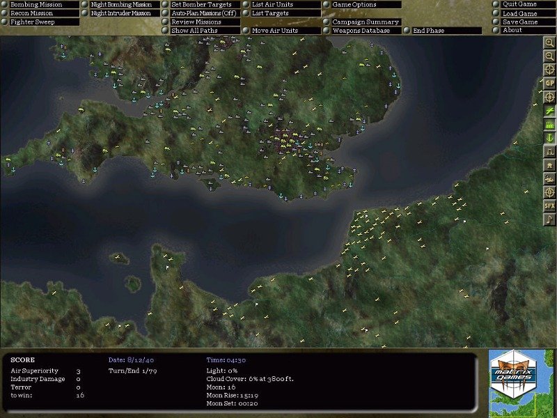 Gary Grigsby’s Eagle Day to Bombing of the Reich — скриншот 4