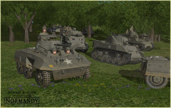 Combat Mission: Battle for Normandy Commonwealth Forces — скриншот 2