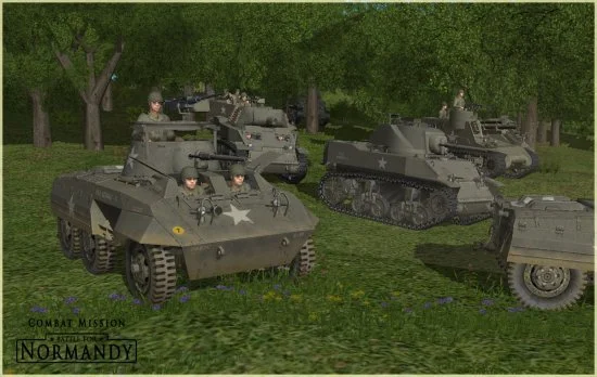 Combat Mission: Battle for Normandy Commonwealth Forces - кадр 8