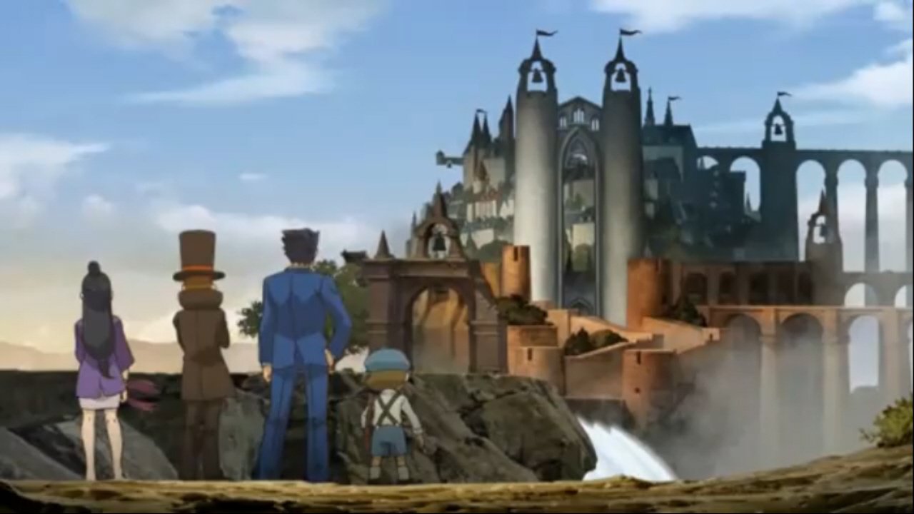 Professor Layton vs. Phoenix Wright: Ace Attorney — скриншот 5