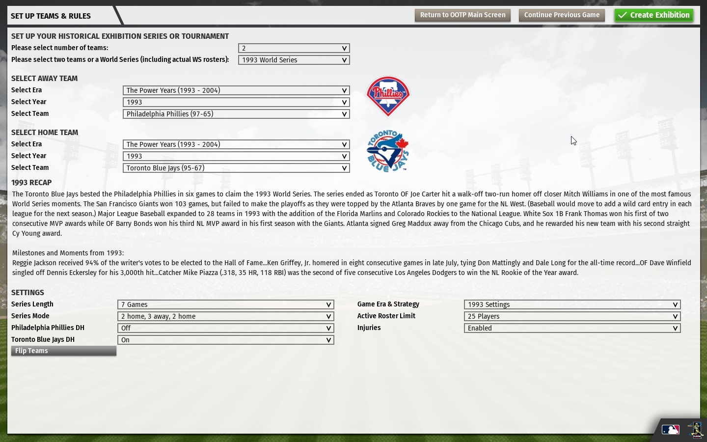 Out of the Park Baseball 20 — скриншот 8