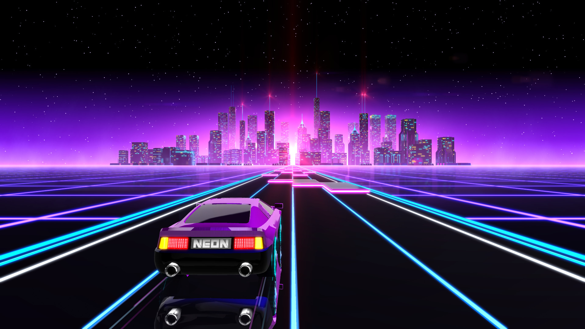 Neon Drive — скриншот 5